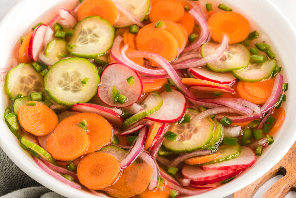 Vietnamese-Inspired Pickled Veggies