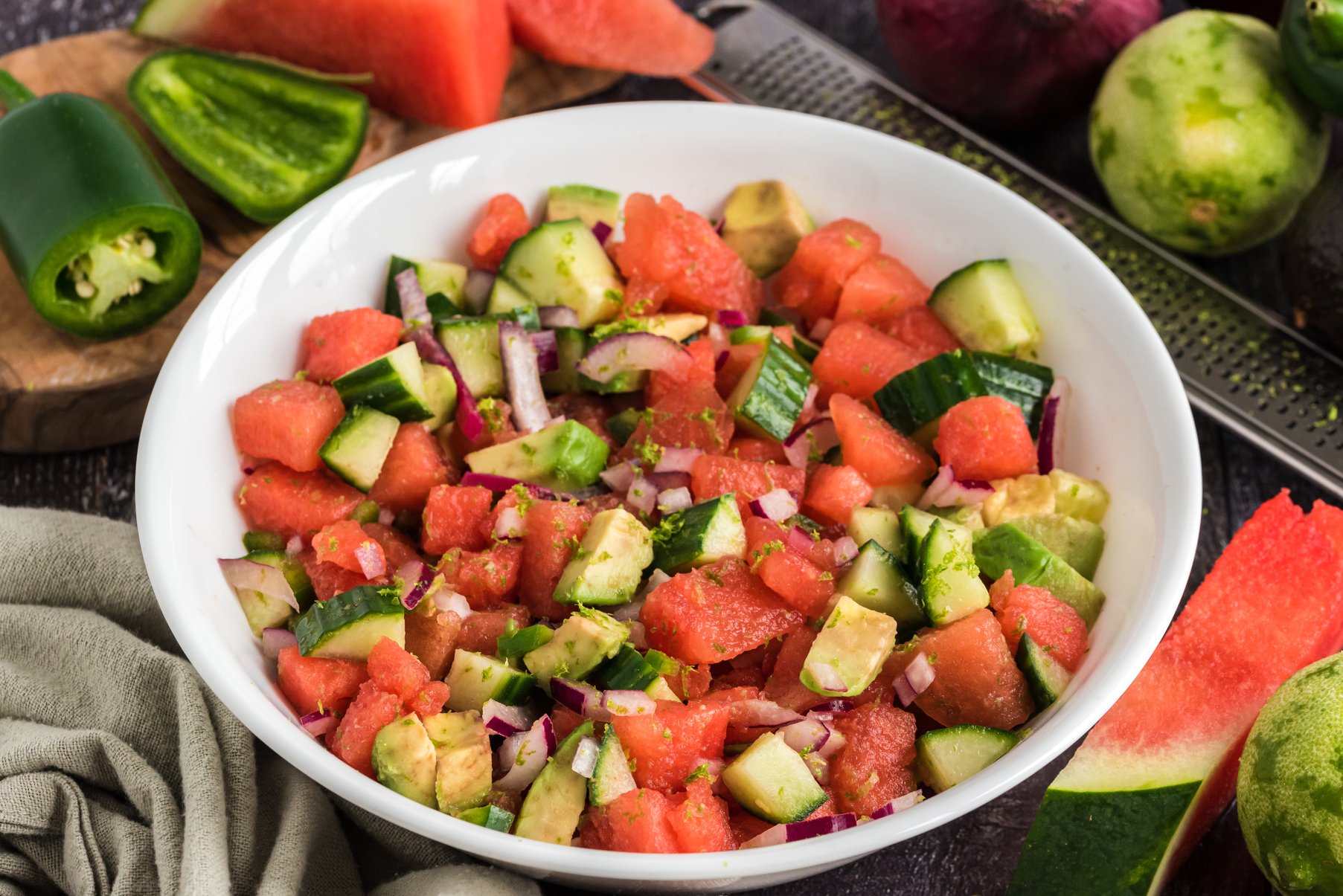 Watermelon Ceviche