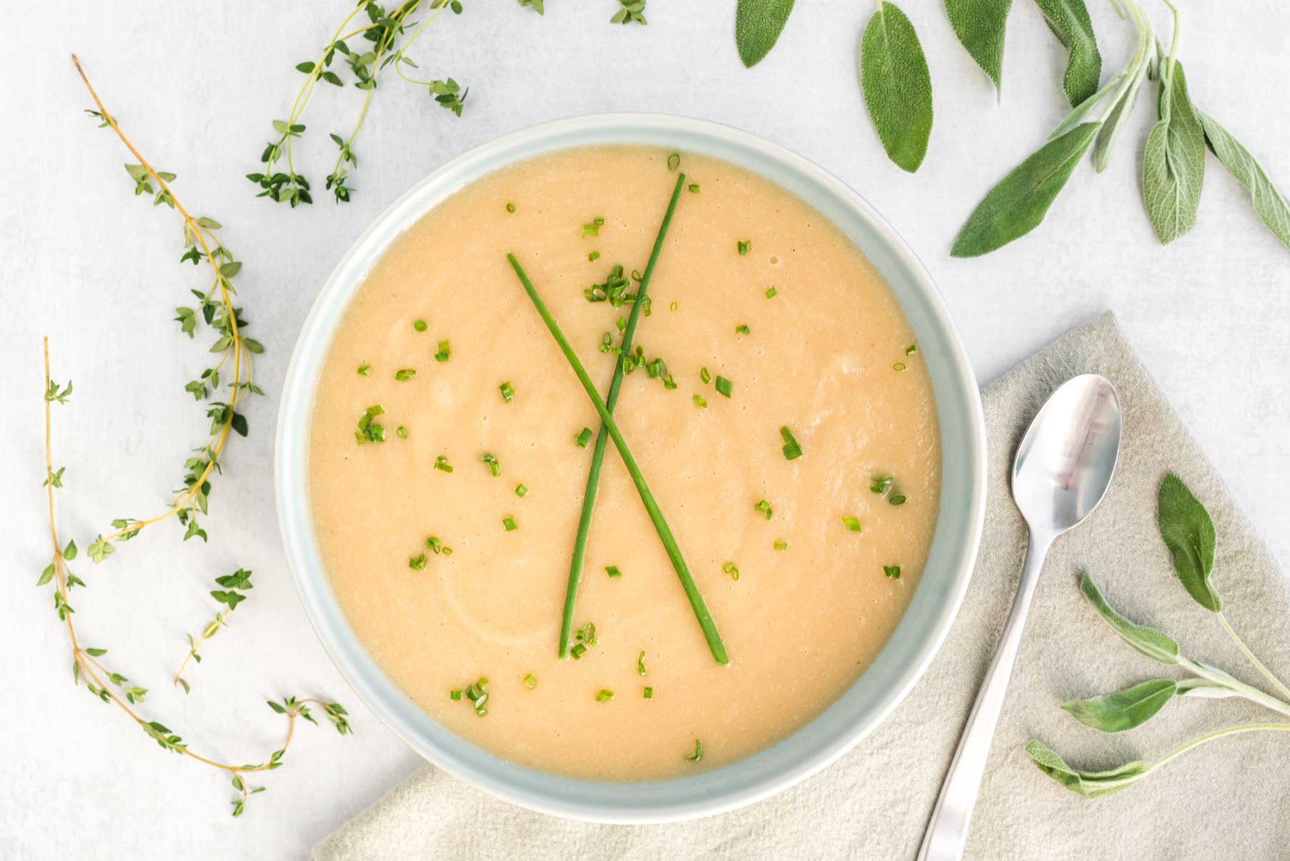 Zesty Celeriac Soup