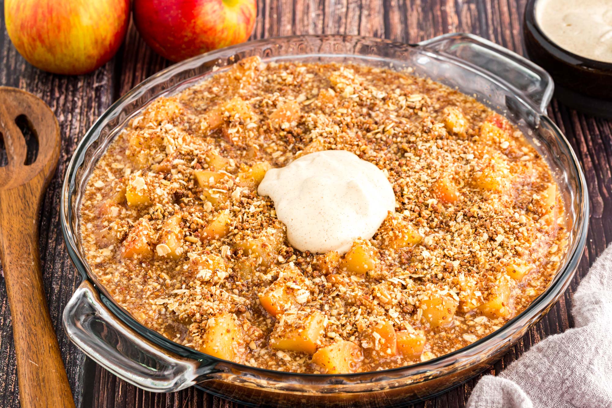 apple crumble