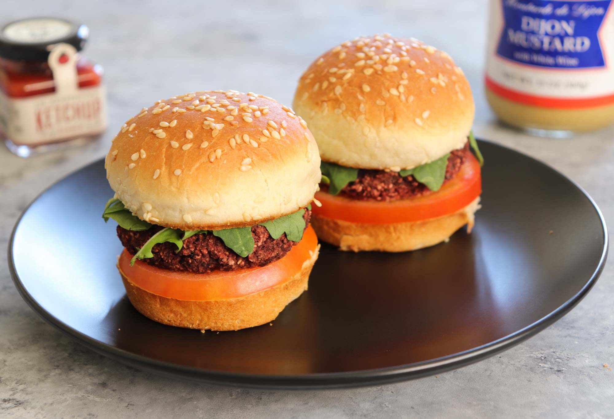 Plant-based dinner recipes: Beet burgers