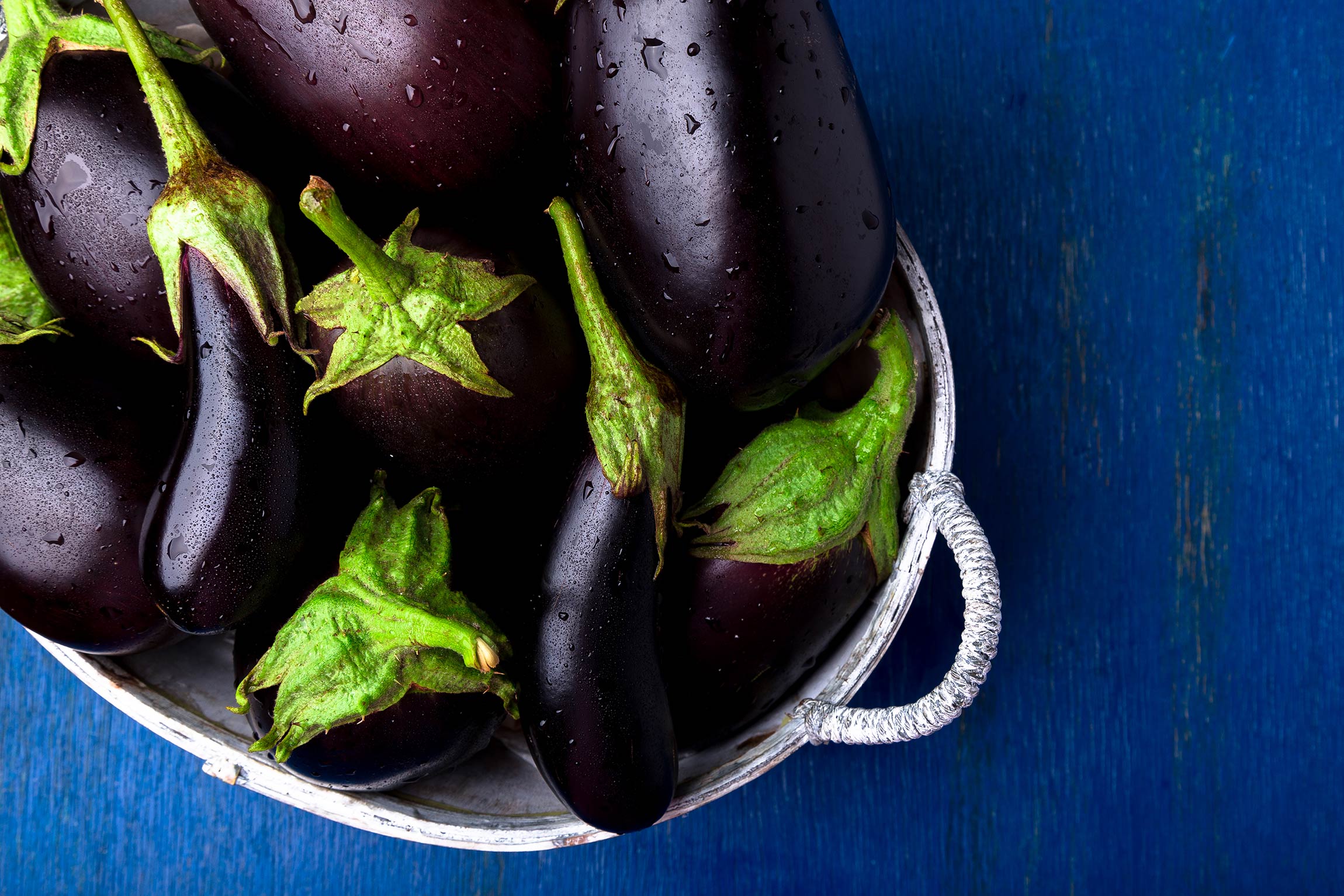 Fall fruits and vegetables: what's in season? Eggplant