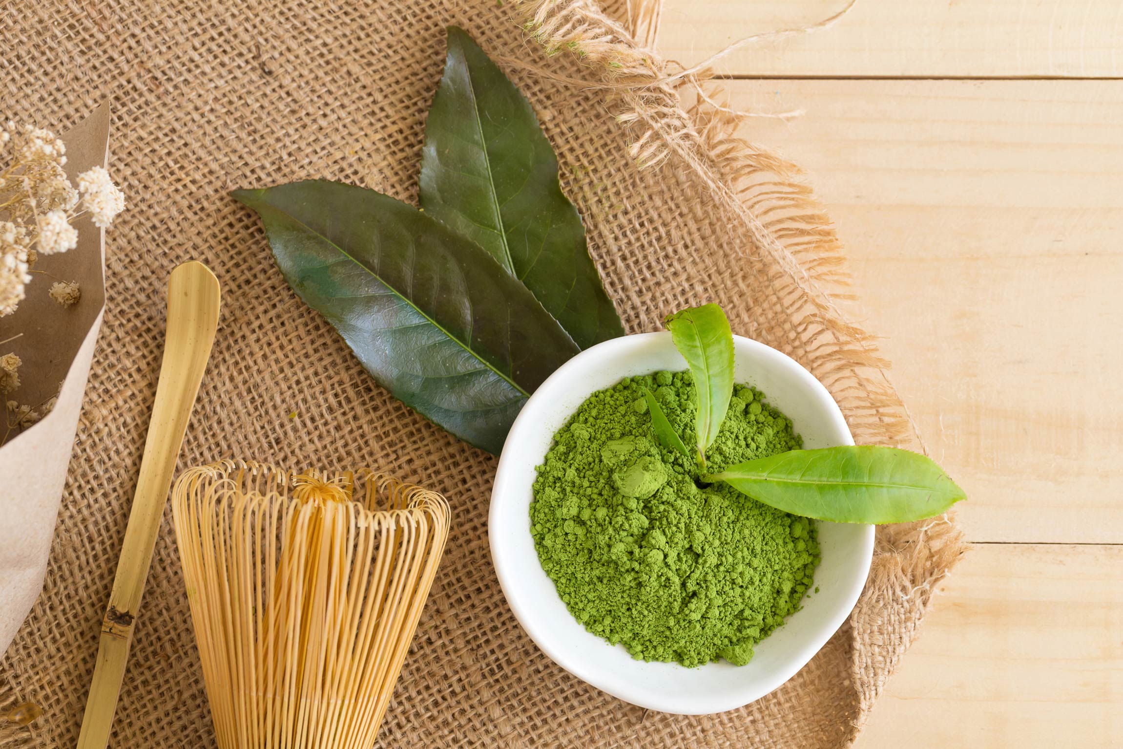 matcha tea powder