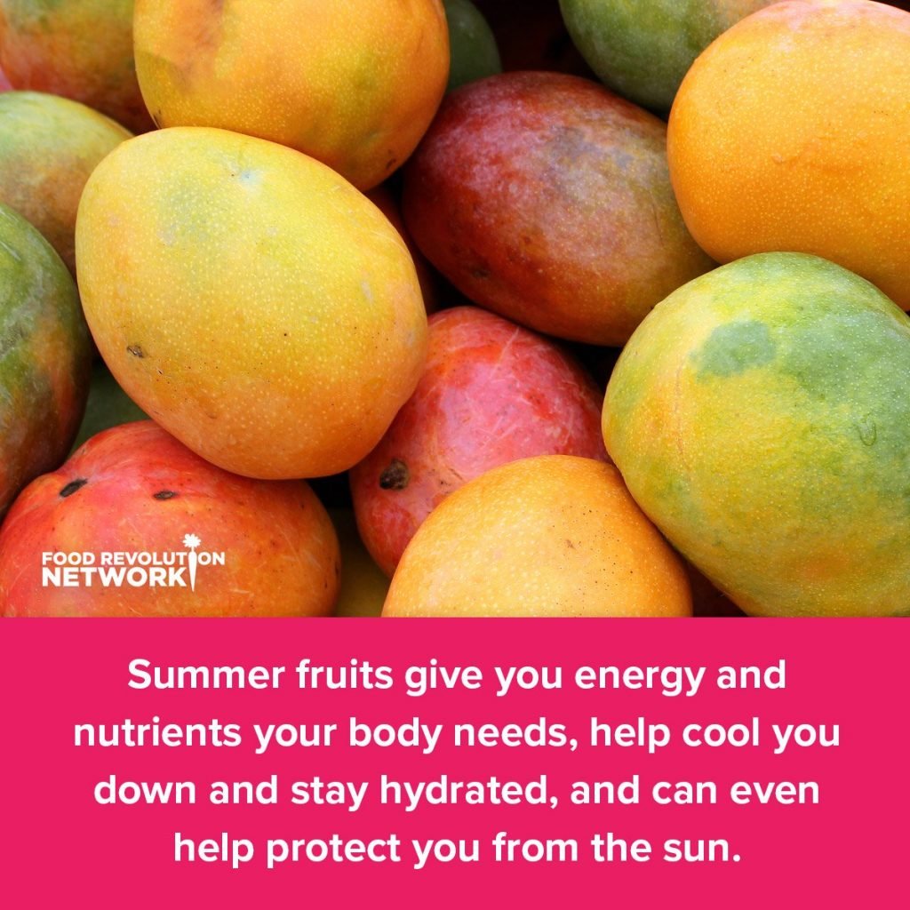 write an essay about summer season duration fruits foods benefits