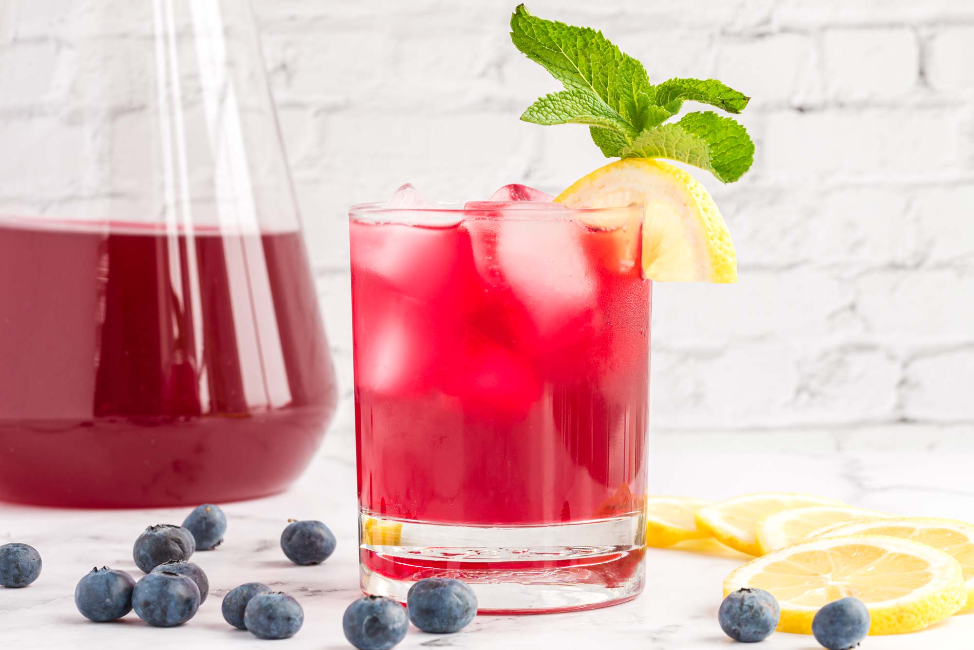 blueberry lemon cooler