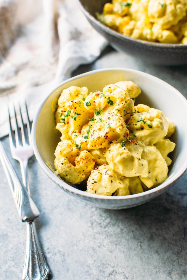 Healthy Lunch Recipes: Cauliflower Mac n' Cheese