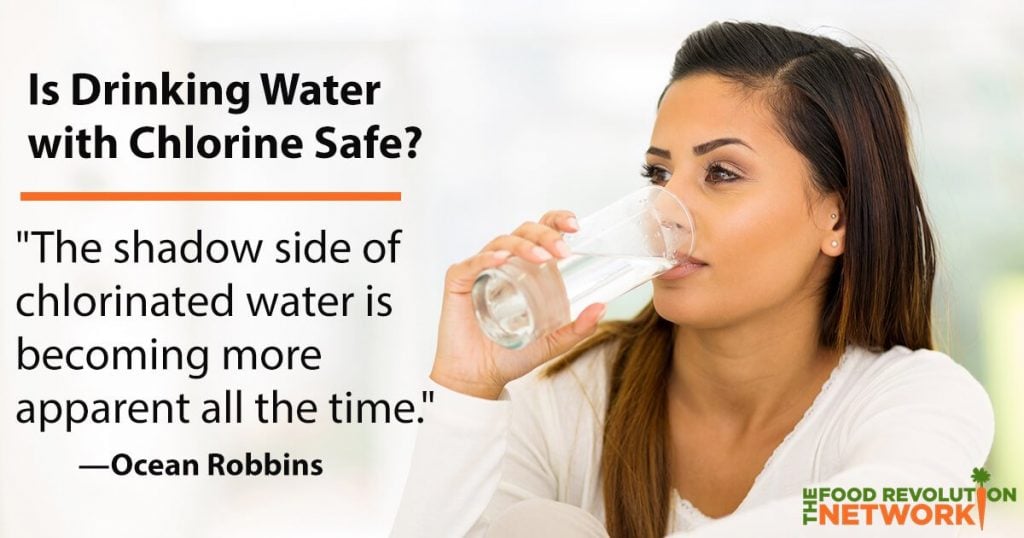 Chlorine in drinking water has harmful health effects
