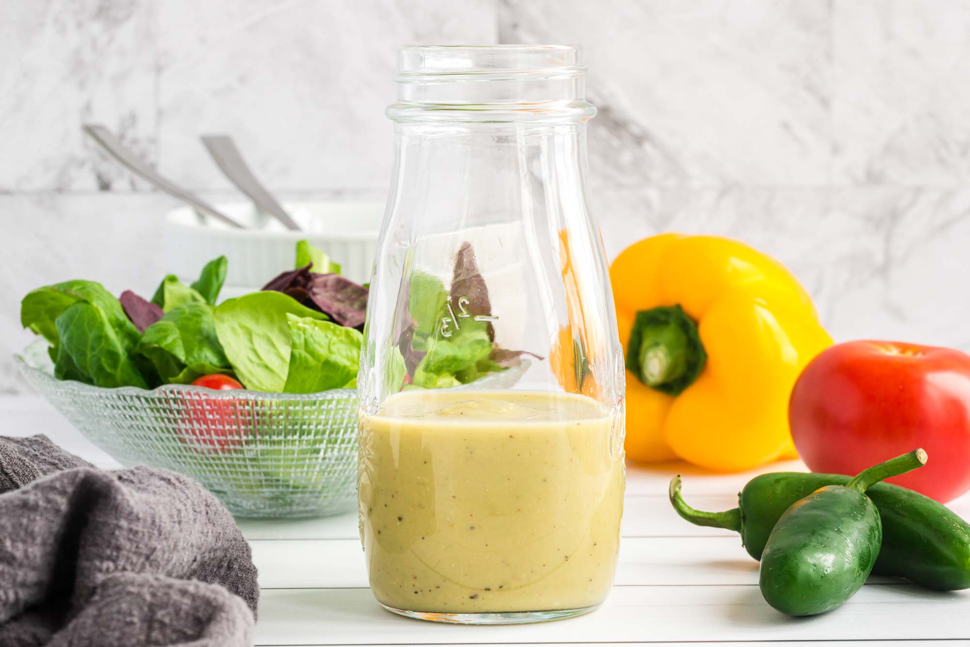 creamy jalapeño lime salad dressing