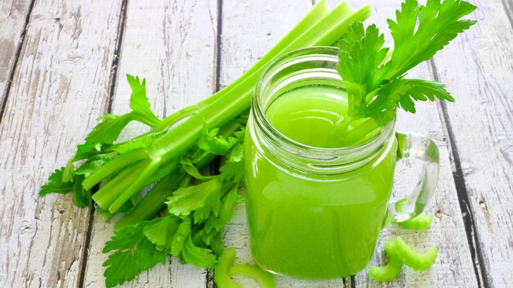 Celery and celery juice