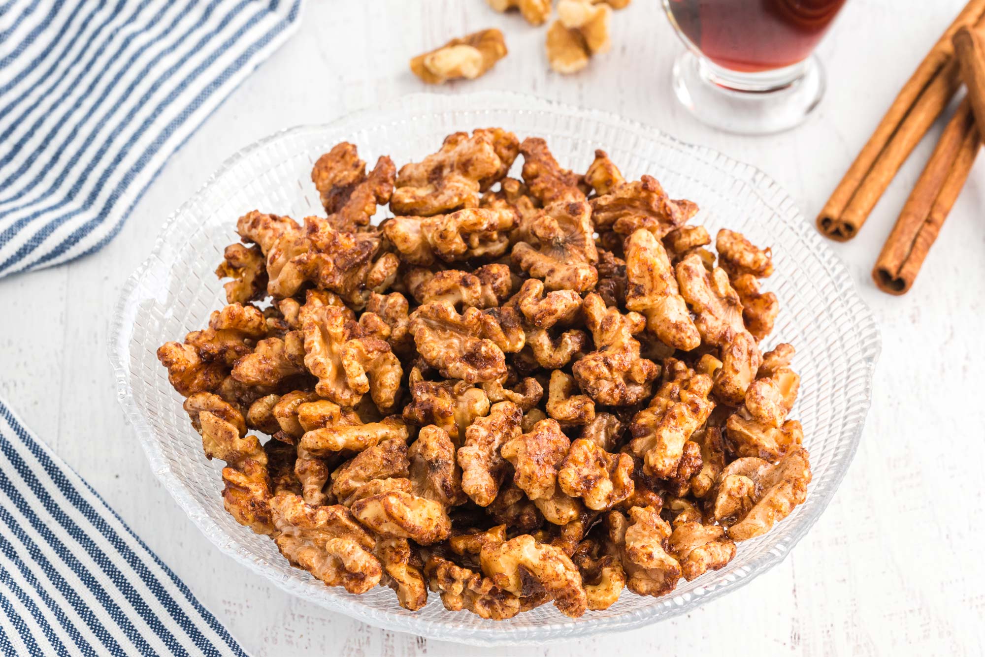Crunchy Candied Walnuts - health benefits of nuts