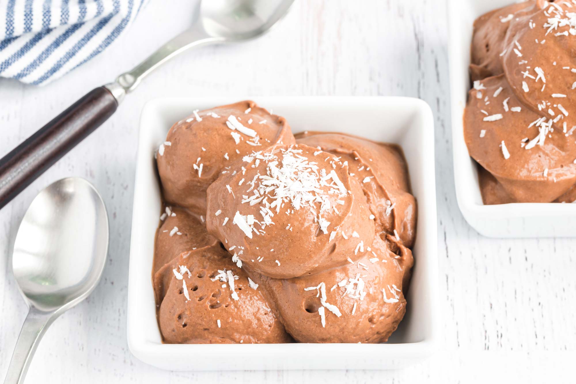 Dark chocolate dairy free sea salt ice cream