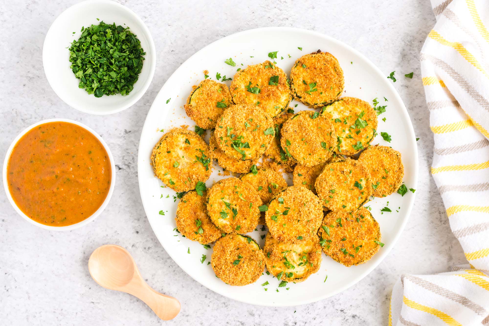 Garlicky vegan cheesy squash bites