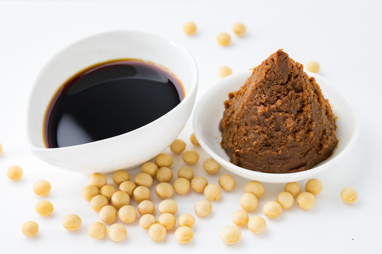 Soy sauce and miso