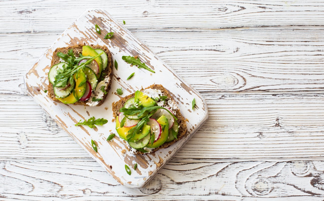 Everything Bagel Avocado Toast - Healing and Eating