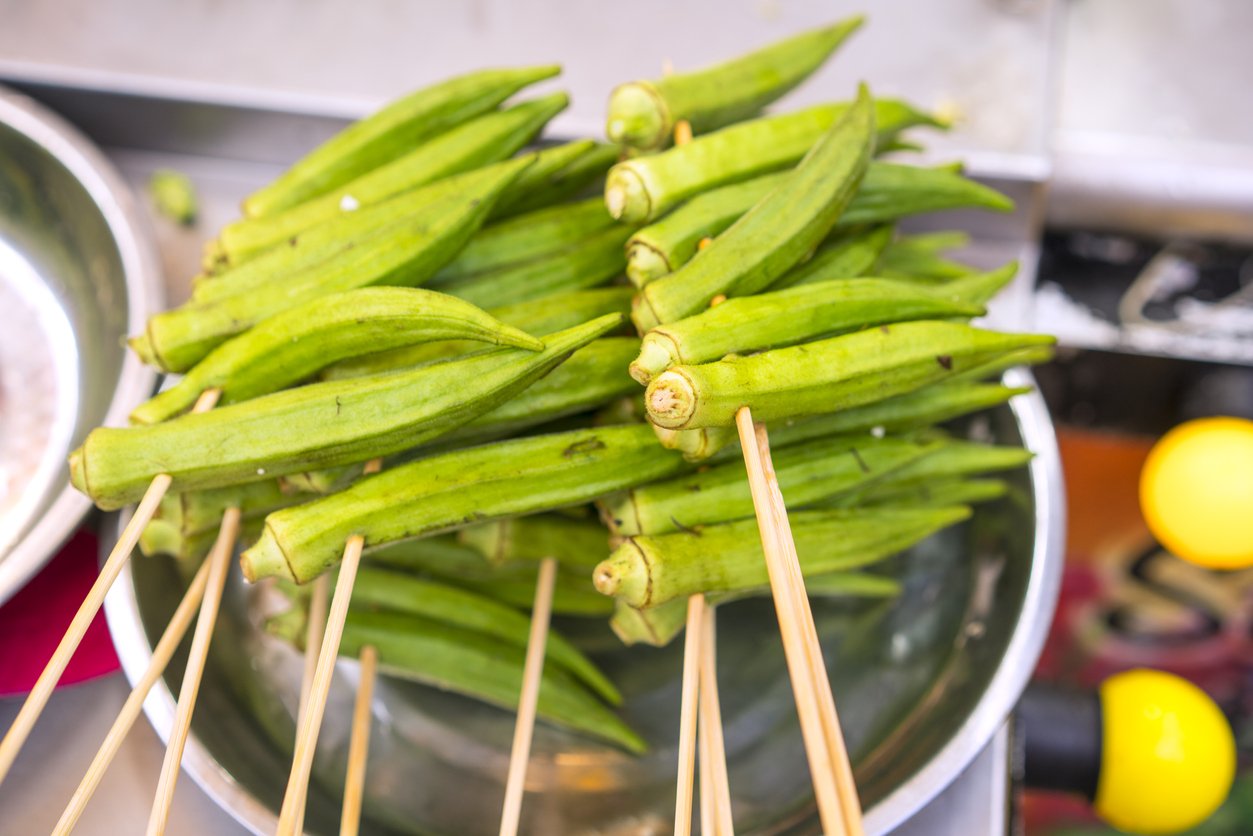 Okra for Lok-Lok Malaysian Cuisine