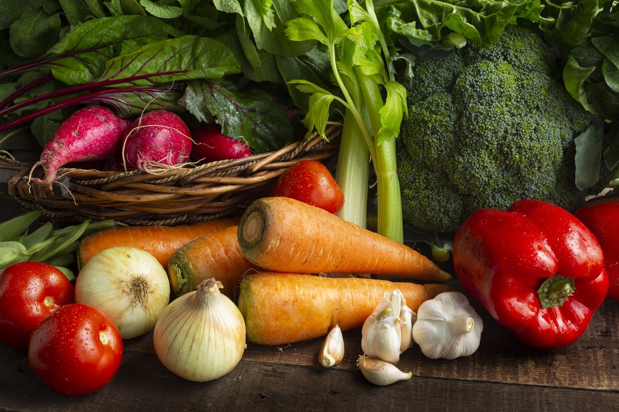 vegetables composition