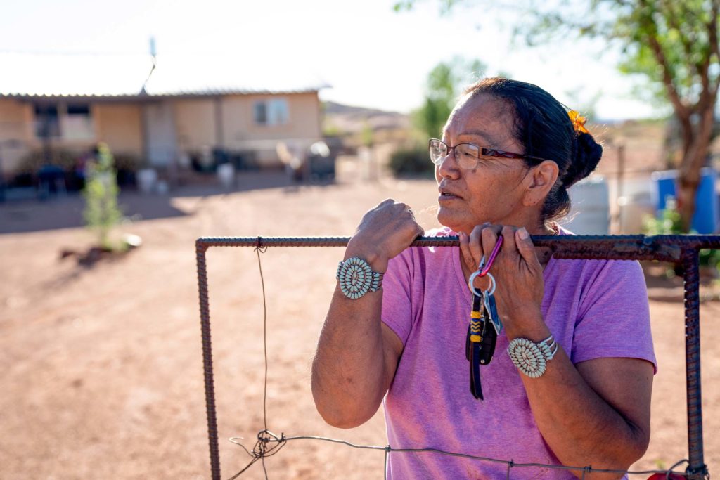 Navajo woman in Arizona