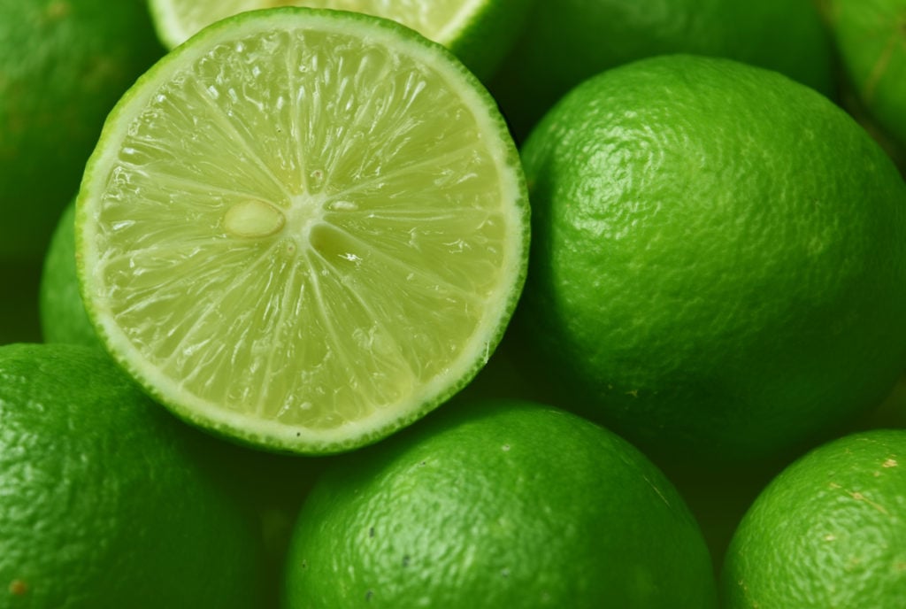 Lime fruits