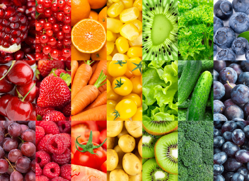 Colorful foods for natural detoxification