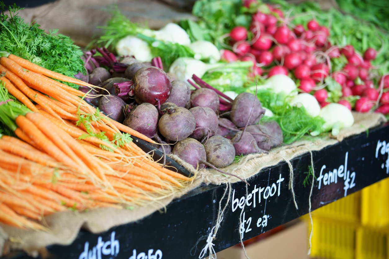 Vegetables on sale in Victoria, Australia