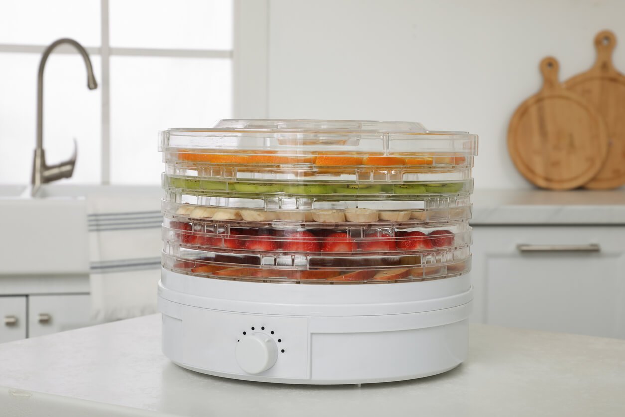 Raw Rutes Square Rutes 5 Tray Stainless Steel Dehydrator