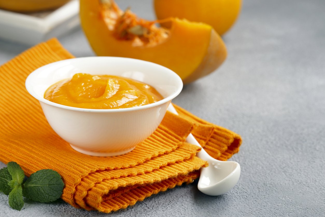 fresh pumpkin puree