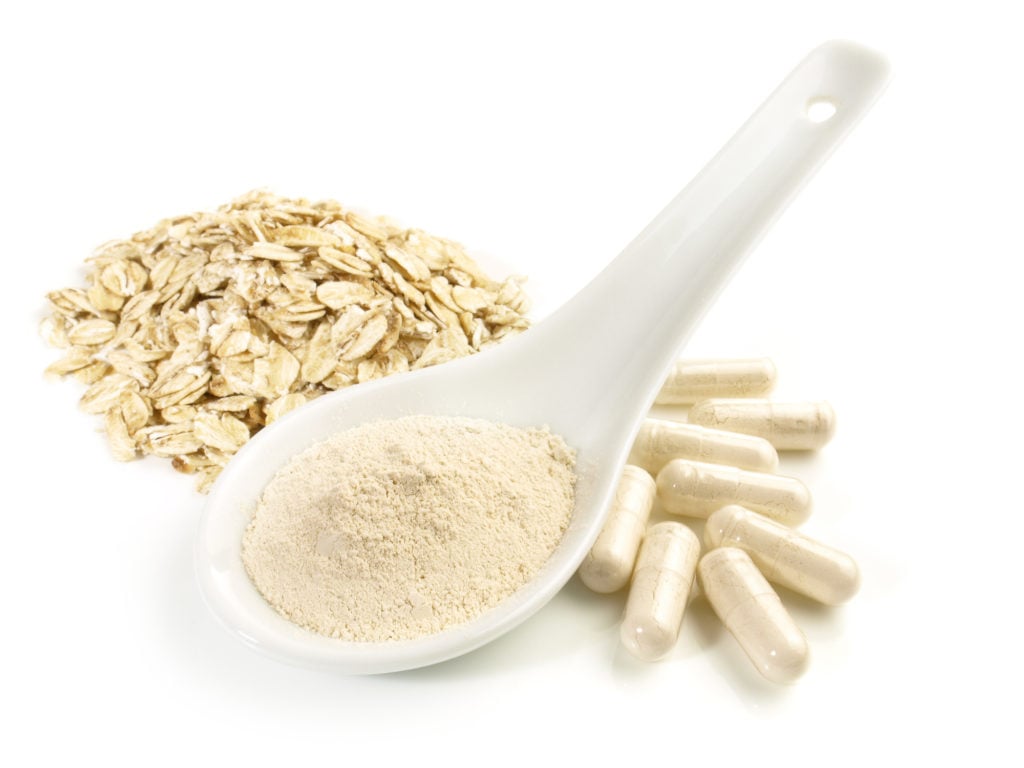 Oats and beta-glucan supplements