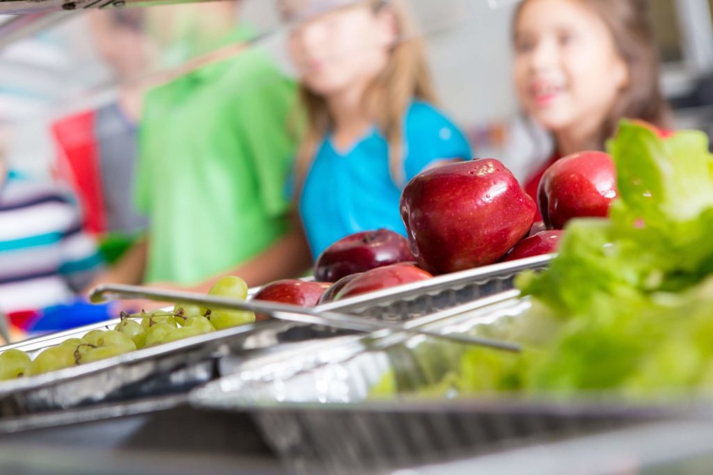 Healthy school food options