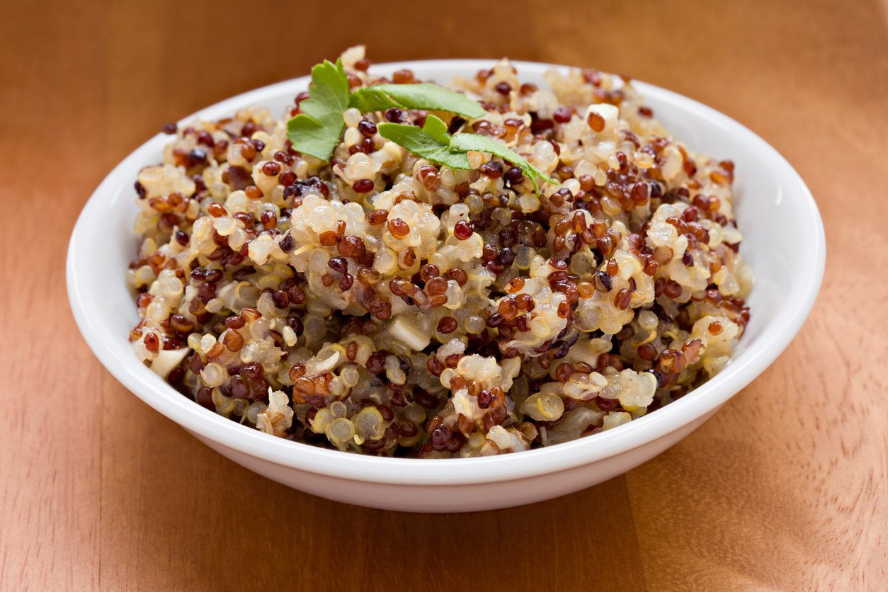 Cooked Quinoa Grain