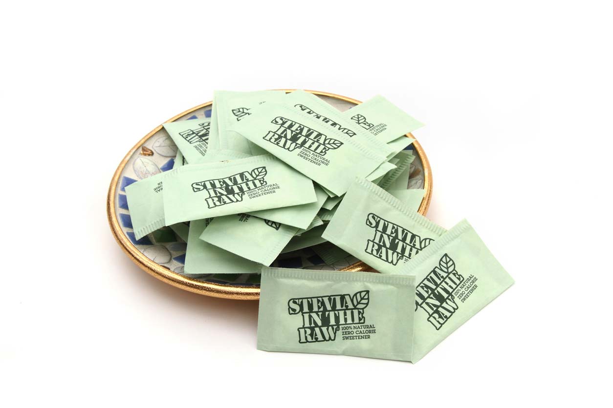 stevia in the raw packets in bowl