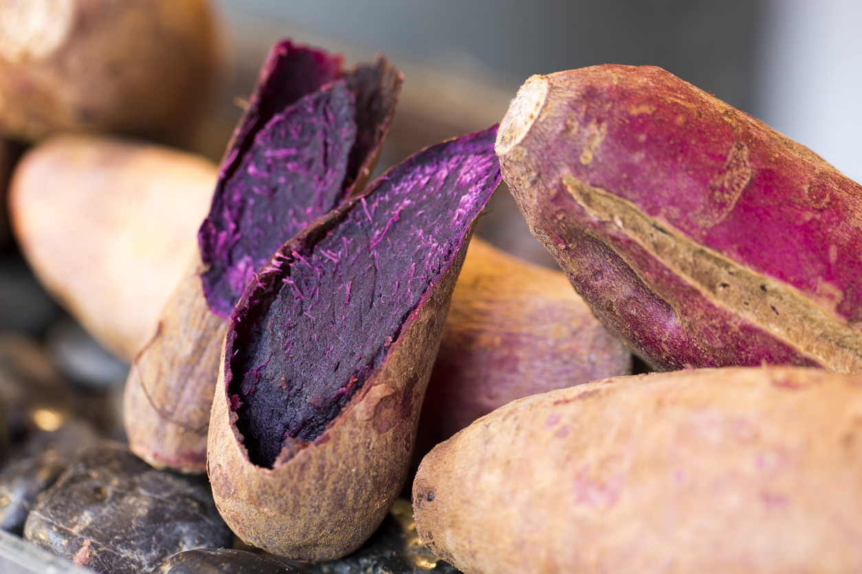 沖繩的紫甘薯