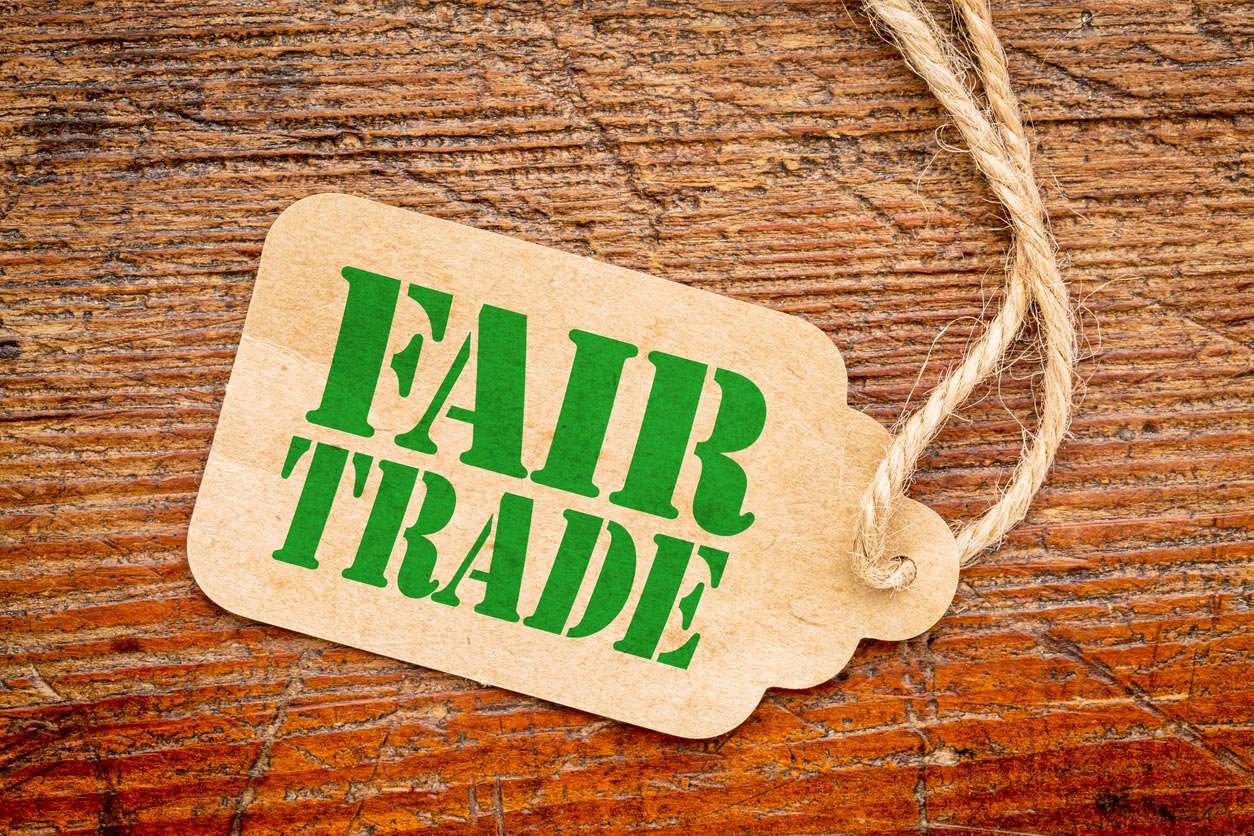 fair trade price tag