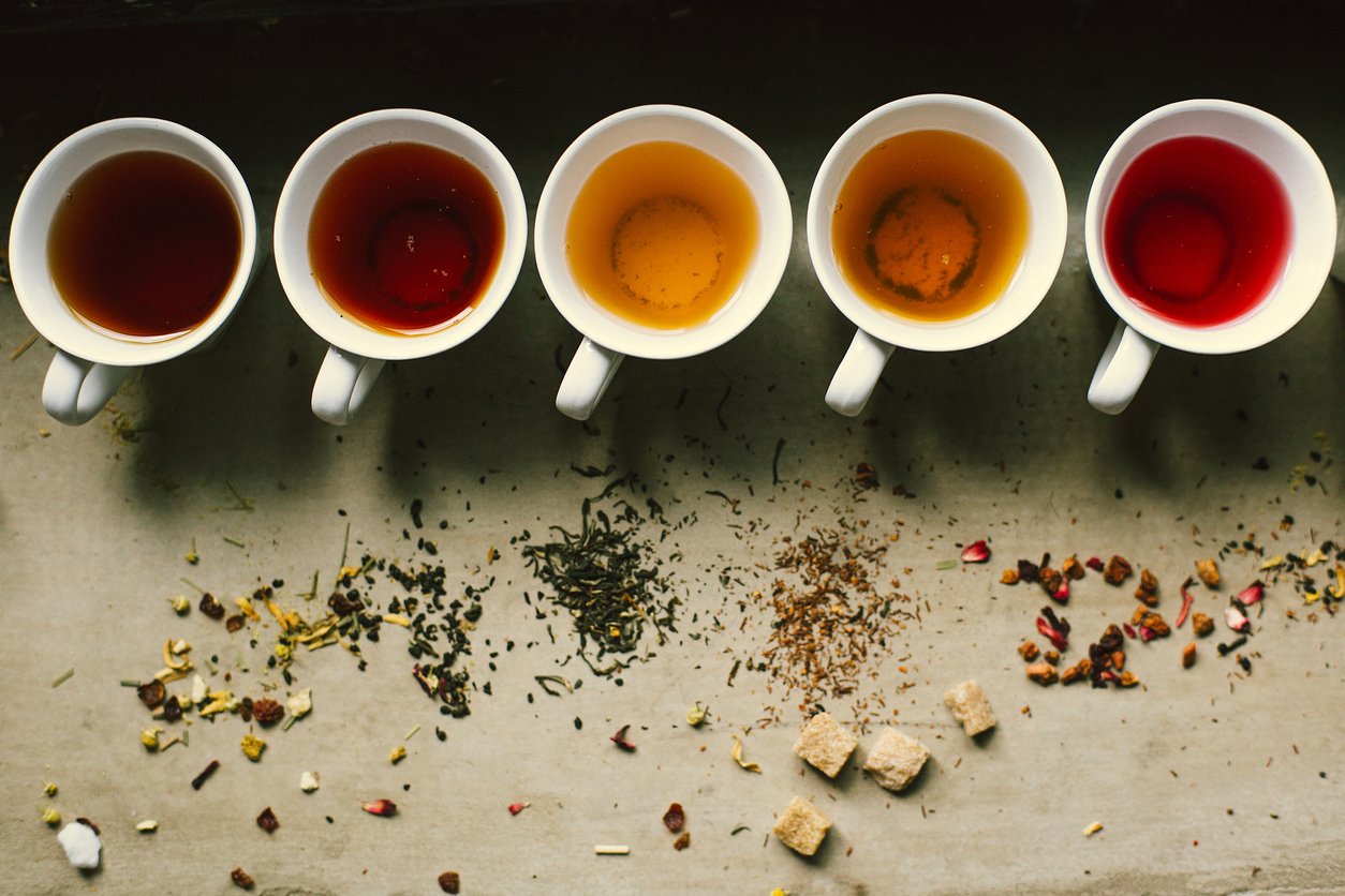 colorful tea