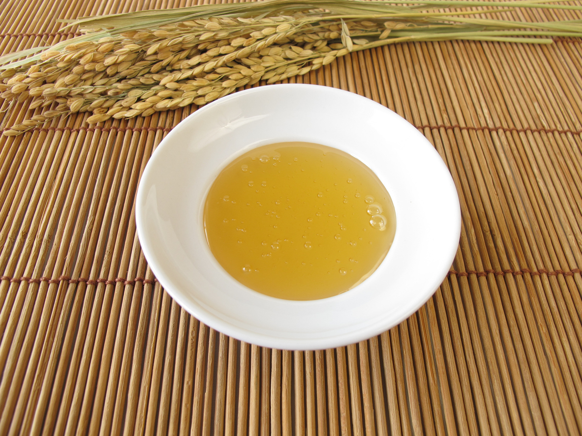 Rice syrup and rice panicles - Reissirup und Reisrispen