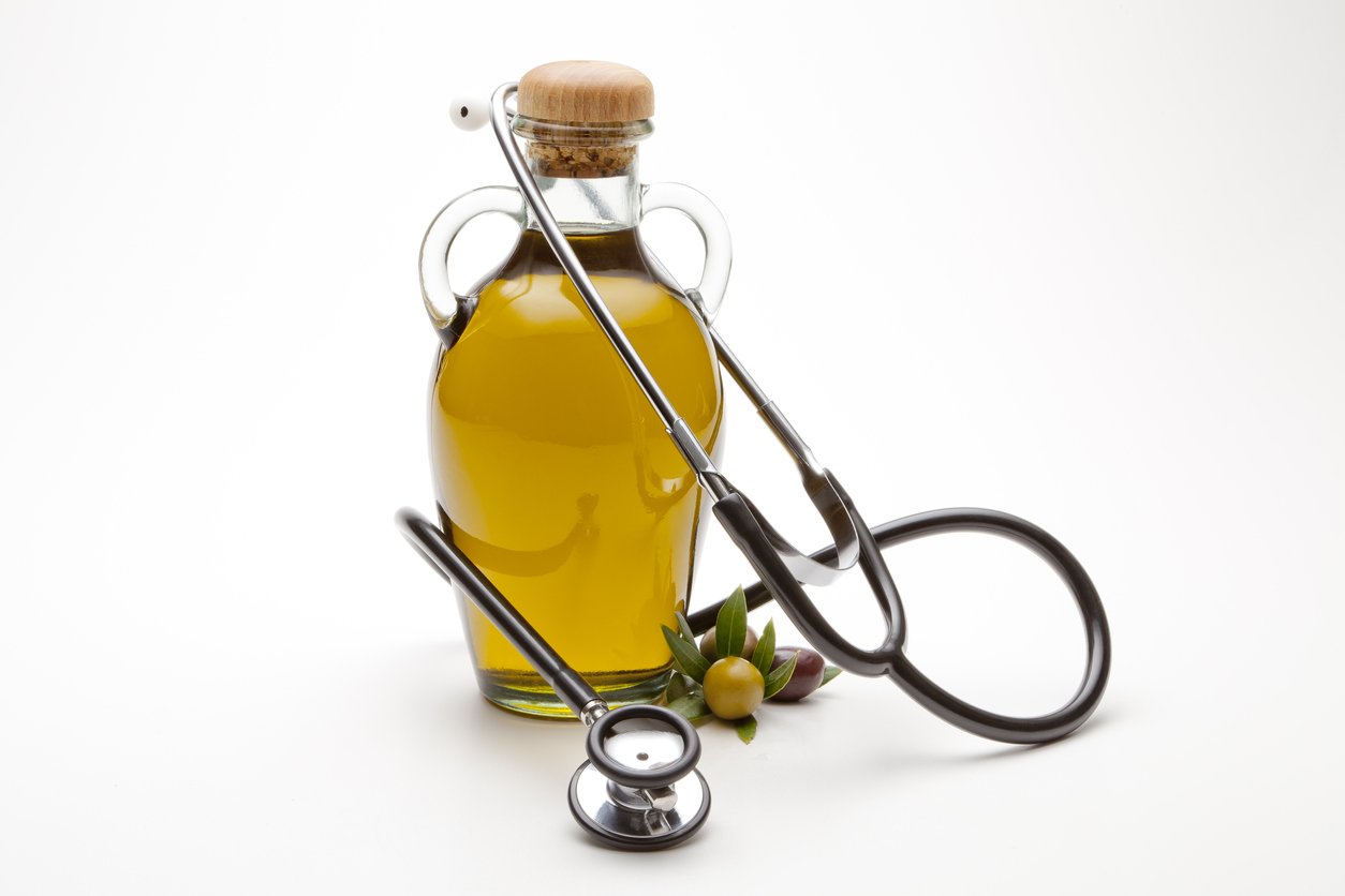 Virgin olive oil is good for the health