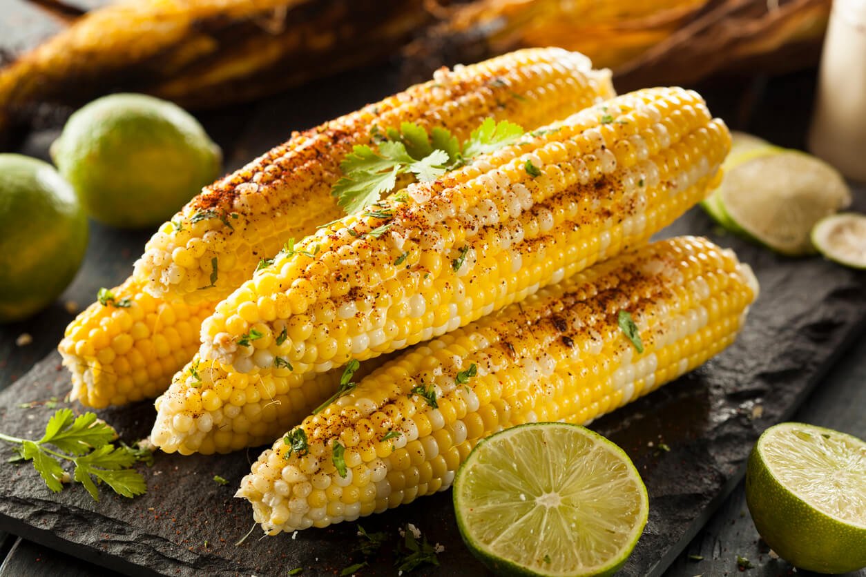 delicious grilled mexican corn