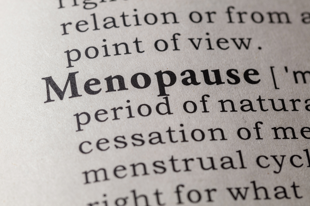 Fake Dictionary, Словарное определение слова менопауза.