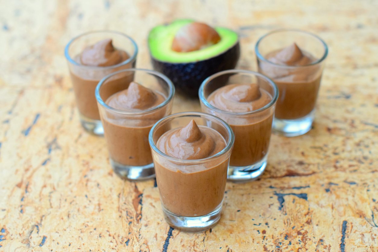 Avocado chocolate mousse