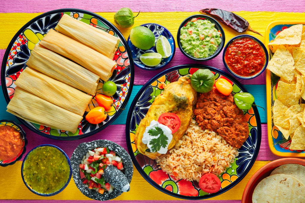 Vegetarian Latin American food