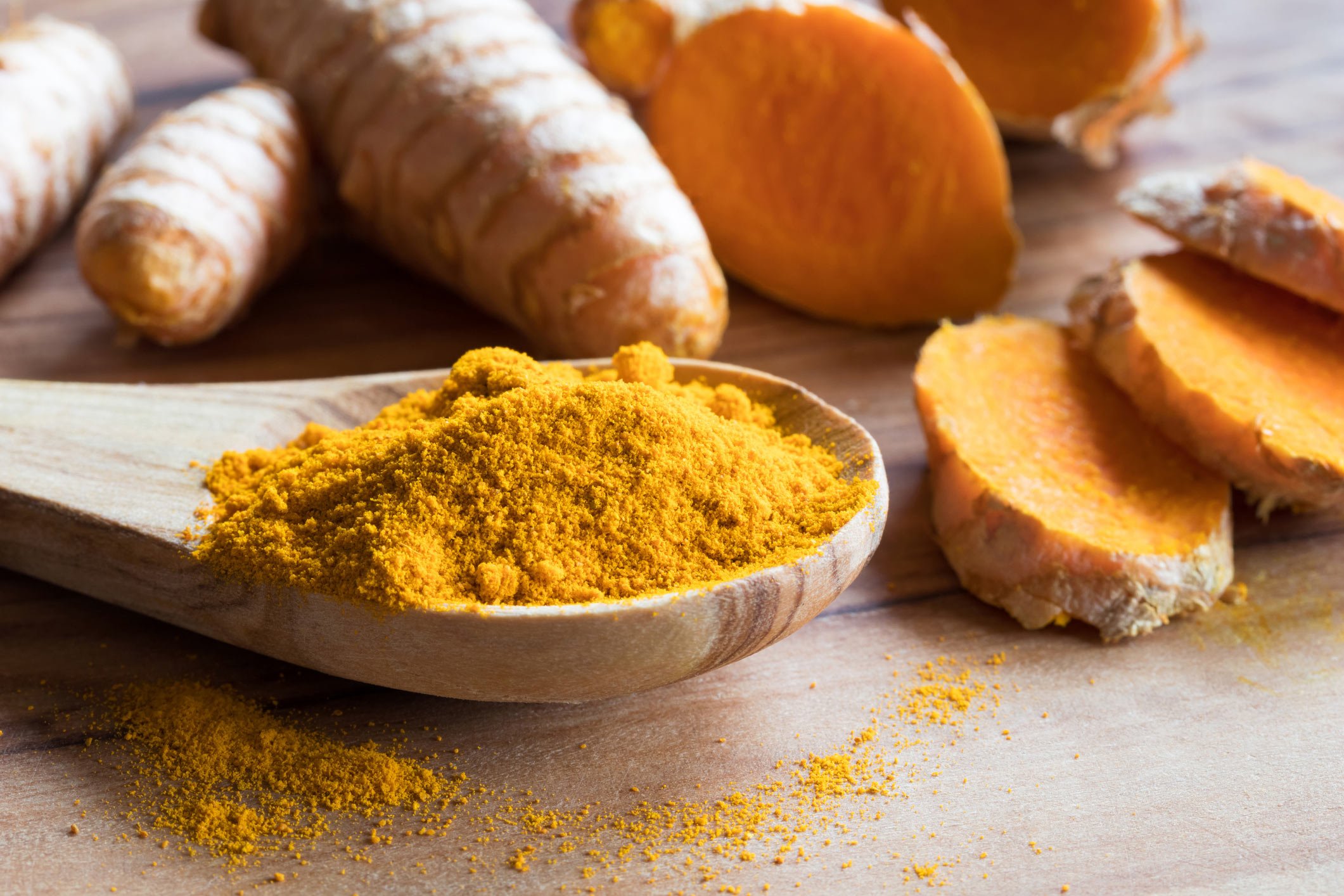 Healthy spices: turmeric