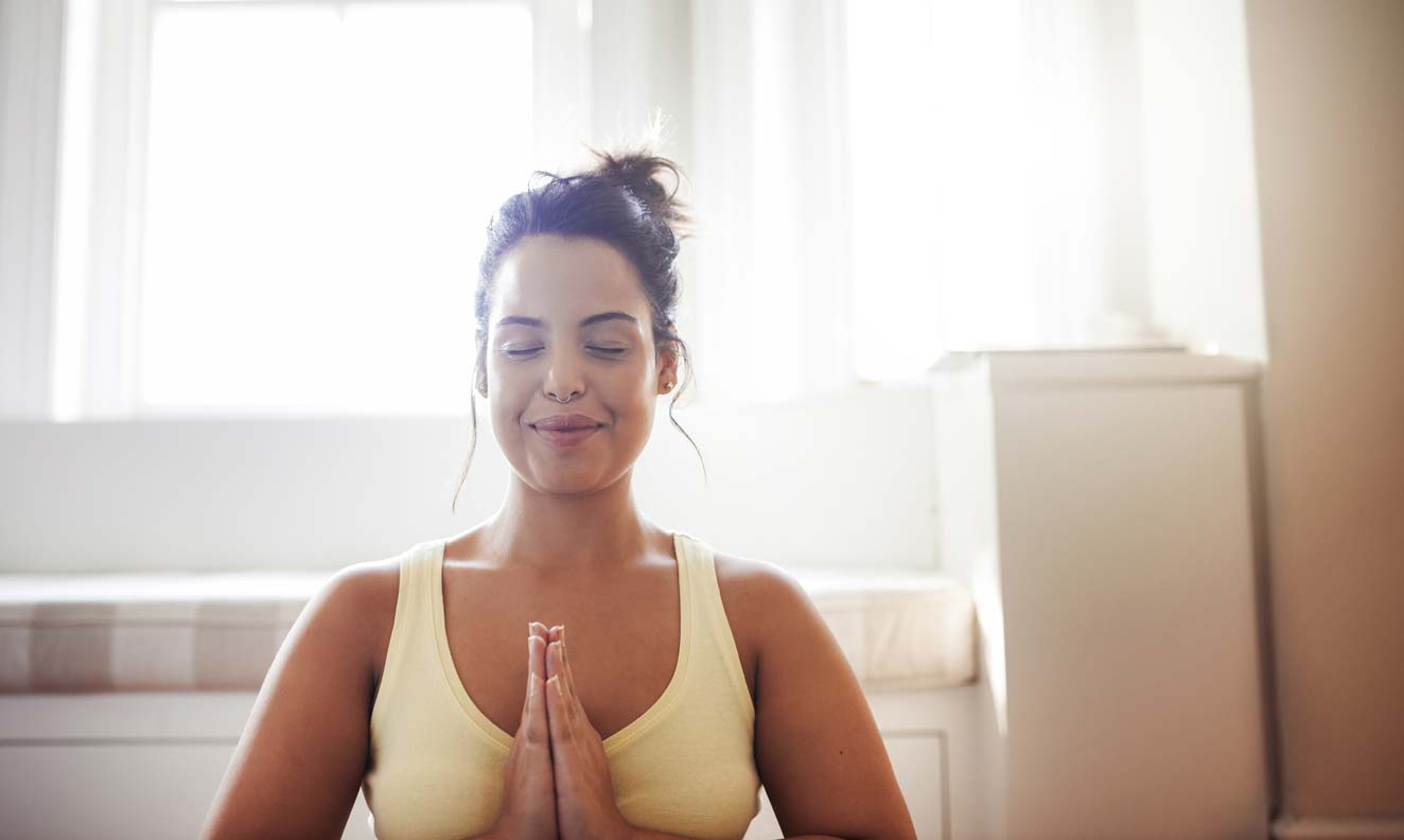 Anxiety self help through yoga