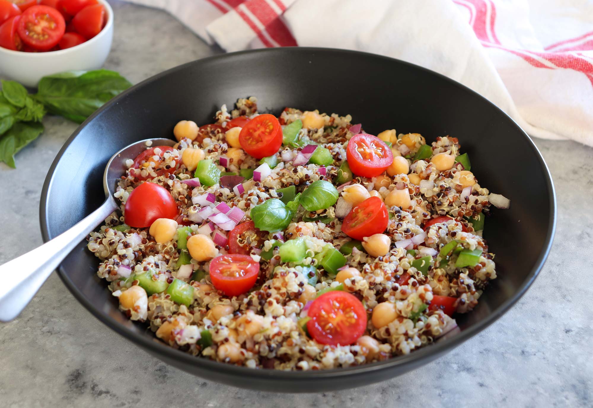 Italian Quinoa Salad | Food Revolution Network