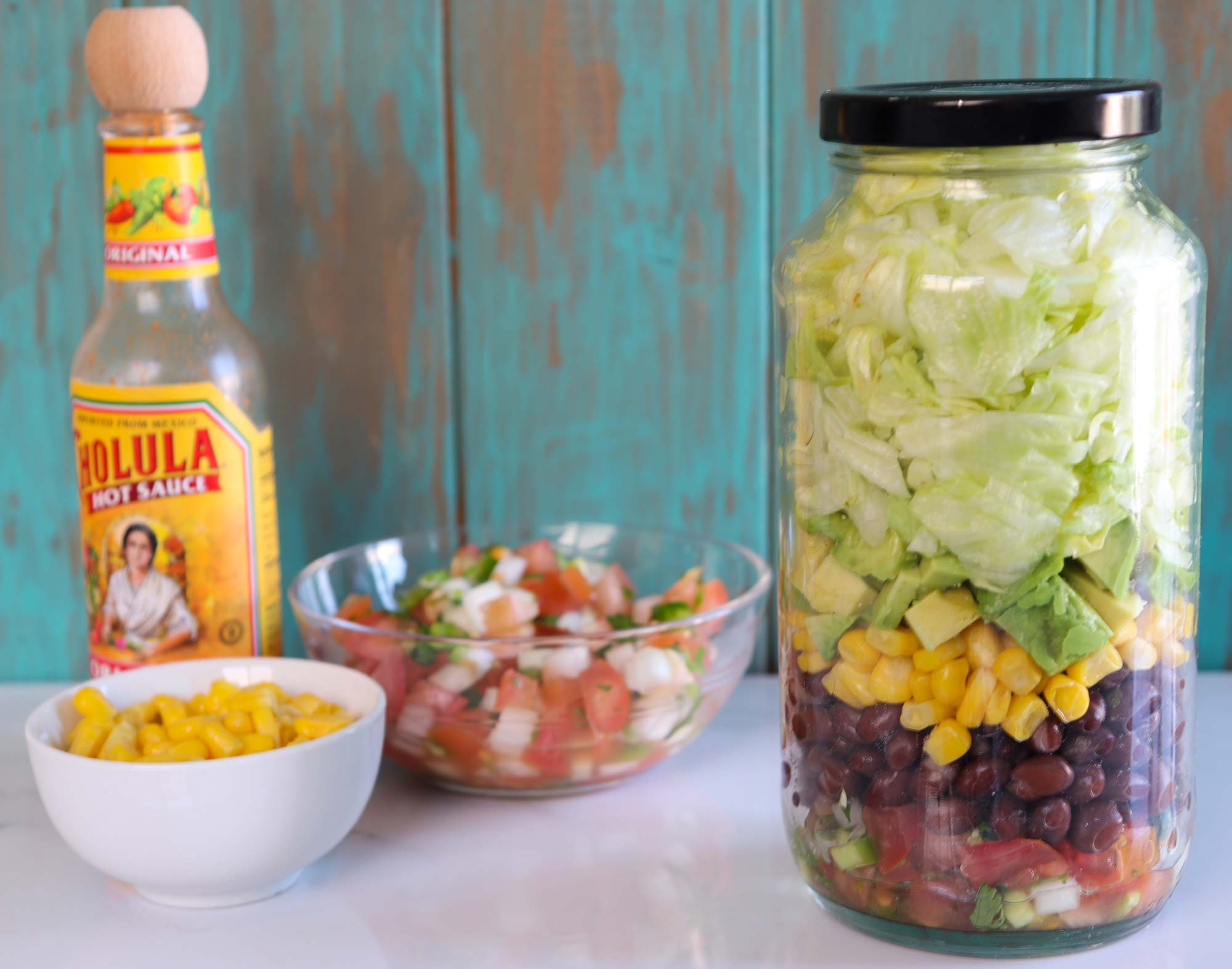 Taco Salad in a Jar