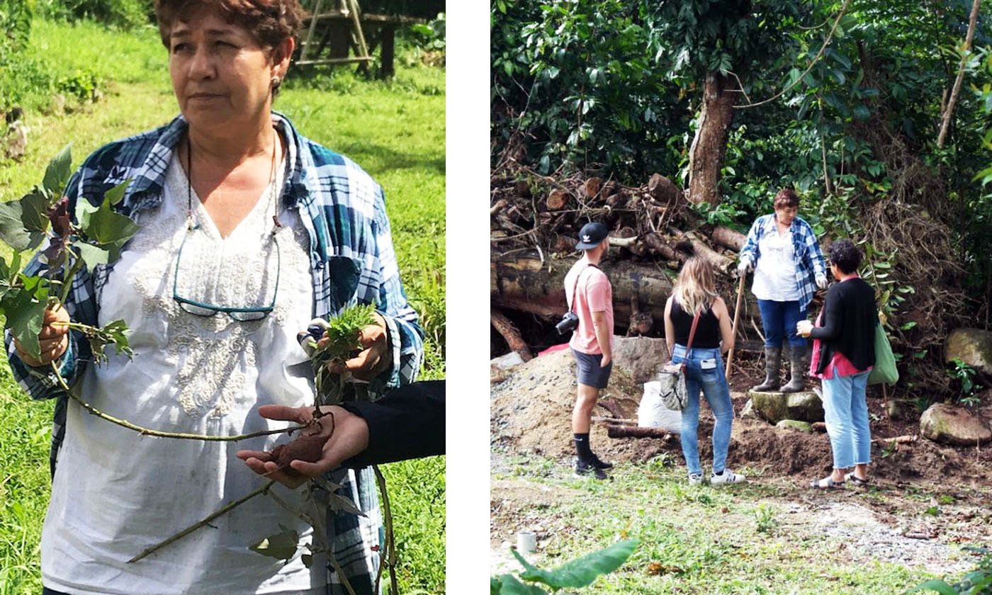 woman teaching community