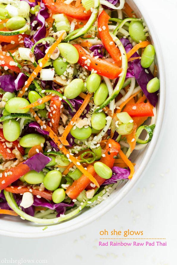 rad raw rainbow pad thai