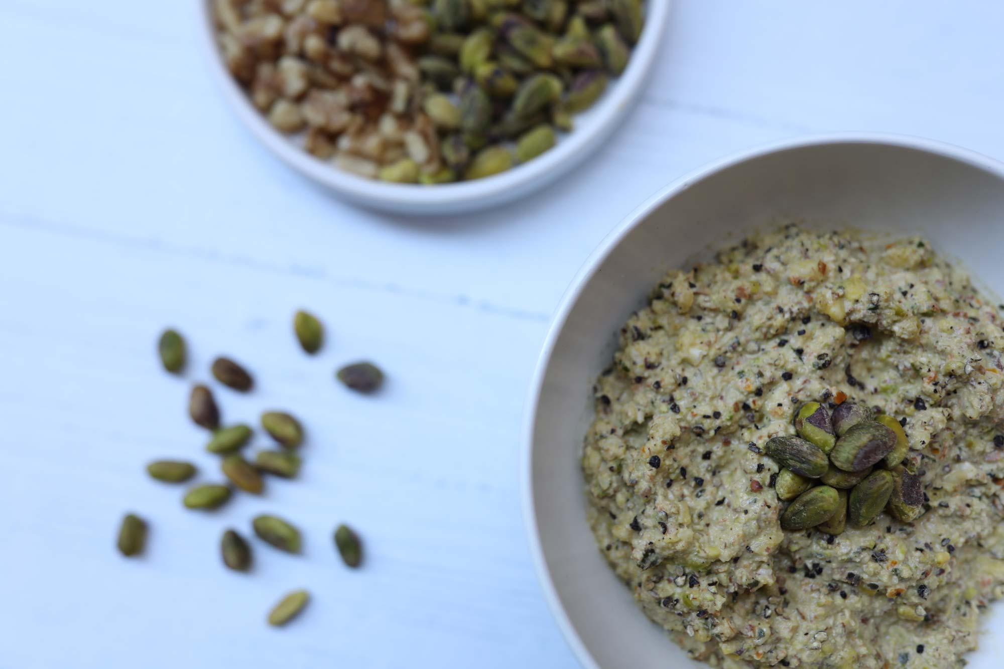 rawsome nut dip in bowl