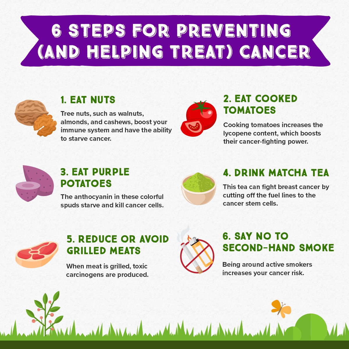 Prevent Cancer With 4 Foods 2 Easy Steps You Can Take