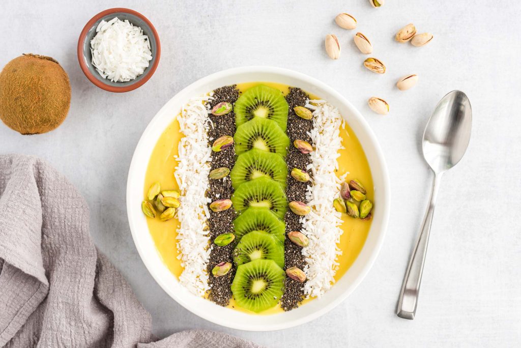 tropical delight smoothie bowl