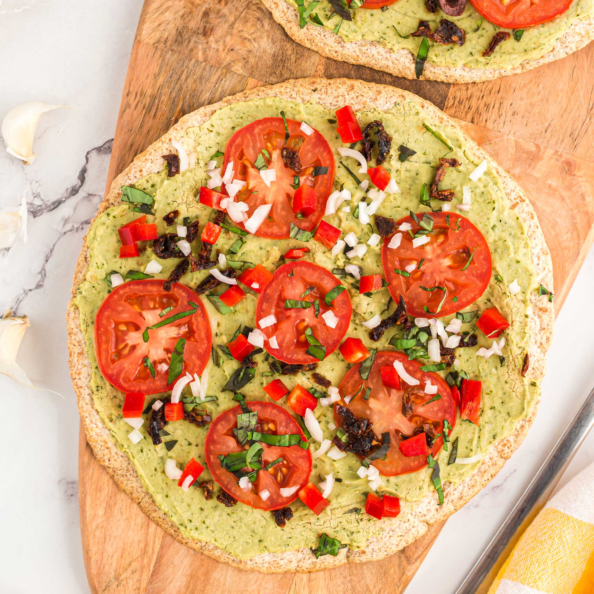 White Bean Pesto Pizza | Food Revolution Network