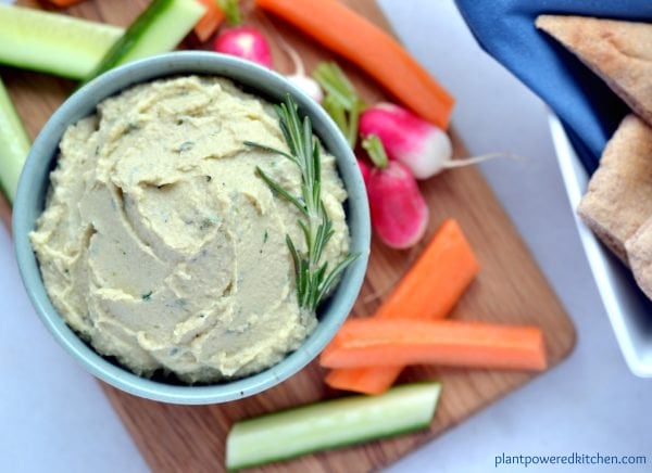 White bean artichoke dip